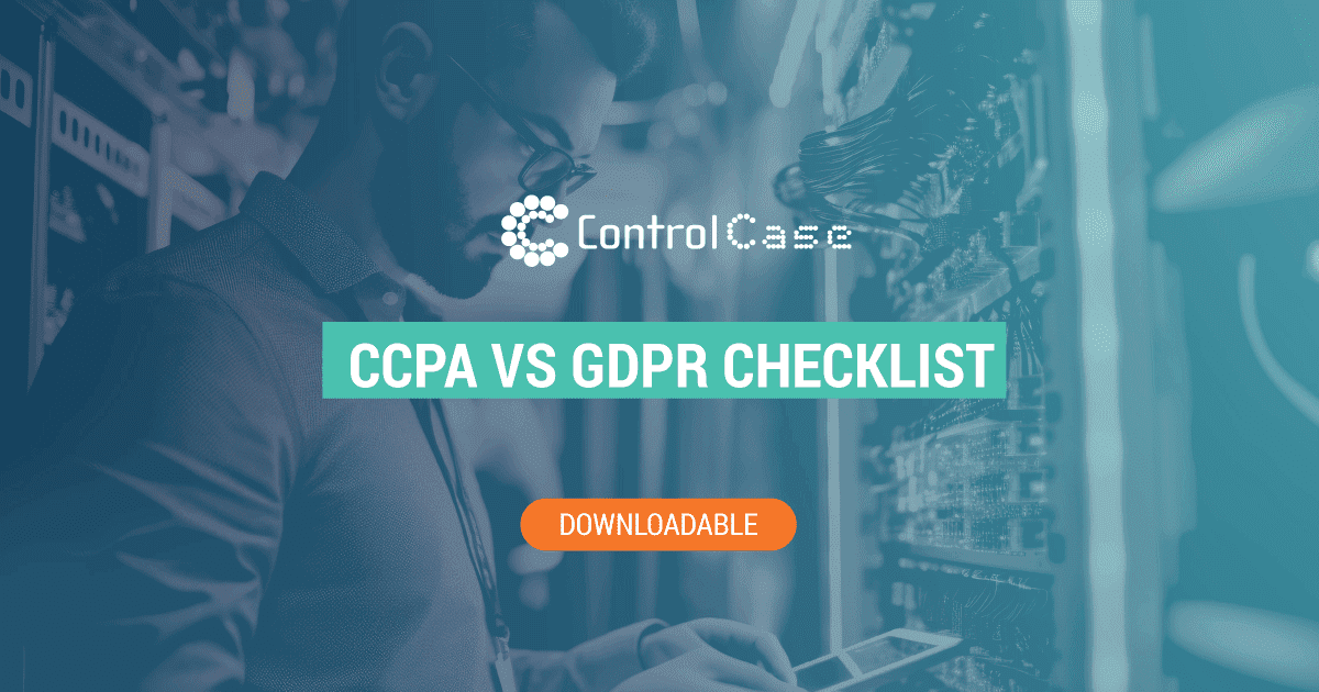 CCPA vs GDPR Compliance Checklist
