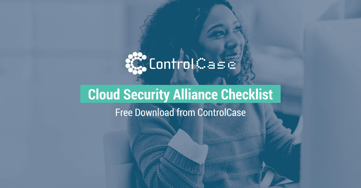 Cloud Security Alliance (CSA) STAR Program Checklist